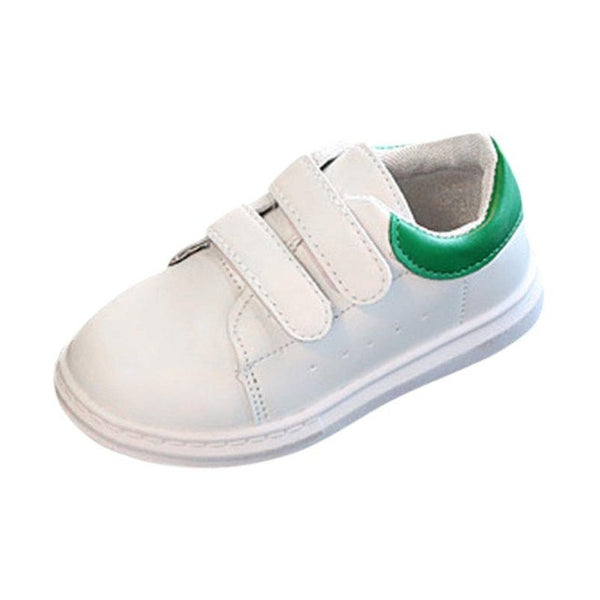 Kids Casual Sport White Sneakers