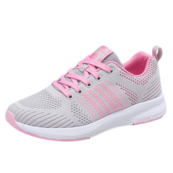 Women's Lightweight Gym Sneakers Running Sports Shoes Casual Breathable Shoes