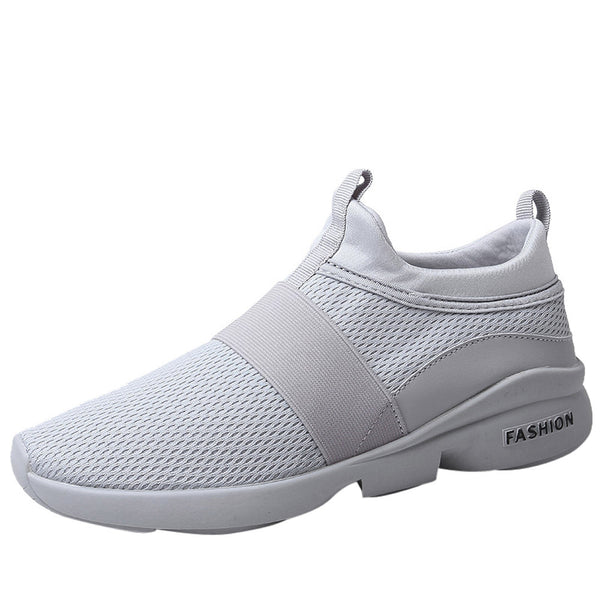 Men's Fashion Sneakers Beathable Mesh Shoes Wild Slip-on Casual Shoes